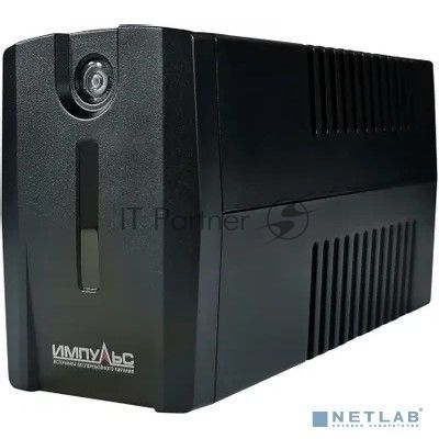 Источник бесперебойного питания Импульс ЮНИОР СМАРТ 600, 600/360 ВА/Вт, LED, USB, SCHUKOx2