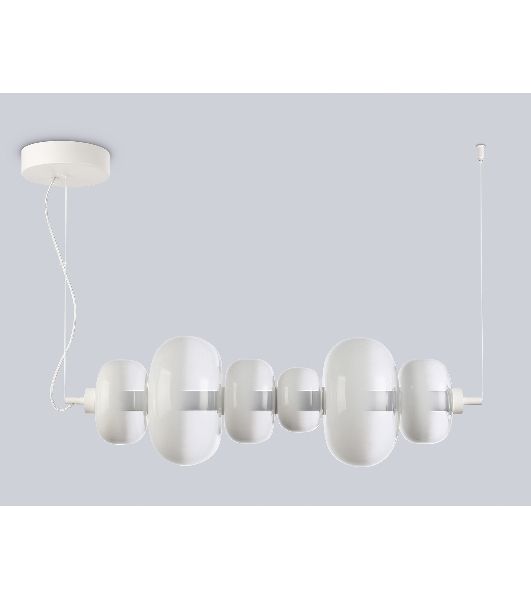 Подвесной светодиодный светильник Ambrella light LH11071 WH/FR белый/белый матовый 36W 3000K 745*230*230