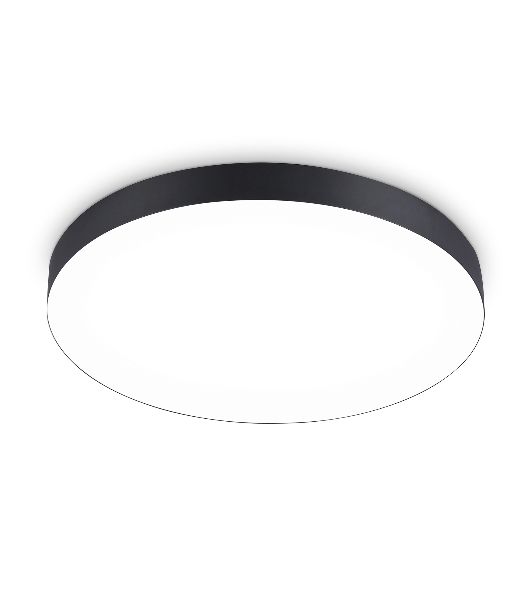 Потолочный светодиодный светильник Ambrella light FV5538 BK черный LED 90W 4200K D600*58 (Без ПДУ)