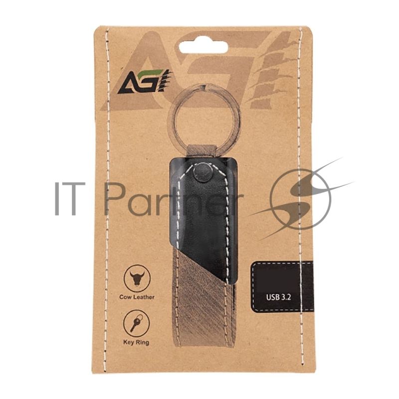 Флешка USB AGI UE238 (AGI512G32UE238), 512Gb, USB 3.2, R/W 450/450, черный