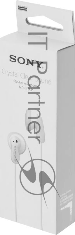 Наушники вкладыши Sony MDR-E9LP 1.2м белый проводные в ушной раковине