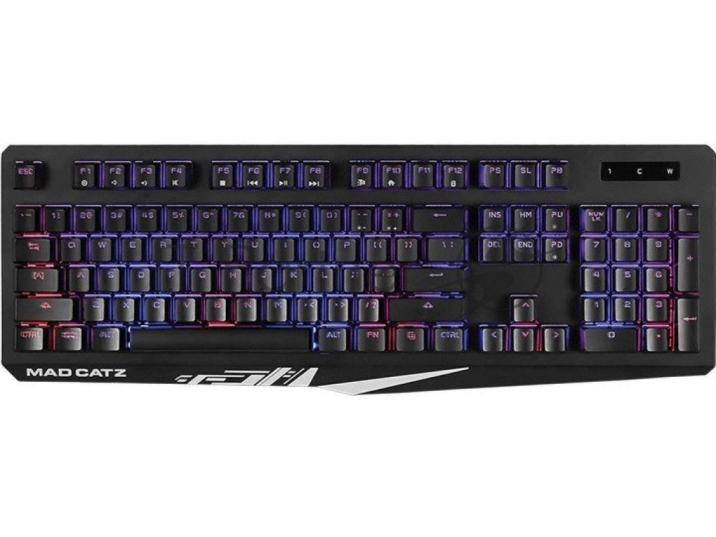 Клавиатура Mad Catz S.T.R.I.K.E. 4 проводная, USB Type-A, чёрный