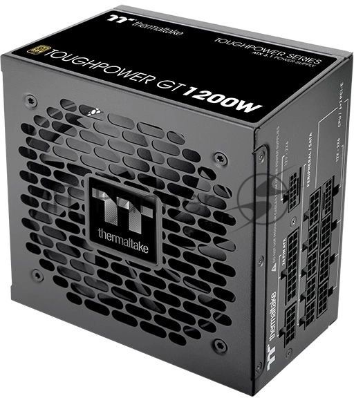 Блок питания Thermaltake Toughpower GT 1200W, 1200Вт, 80+ Gold, 120мм, модульный, черный