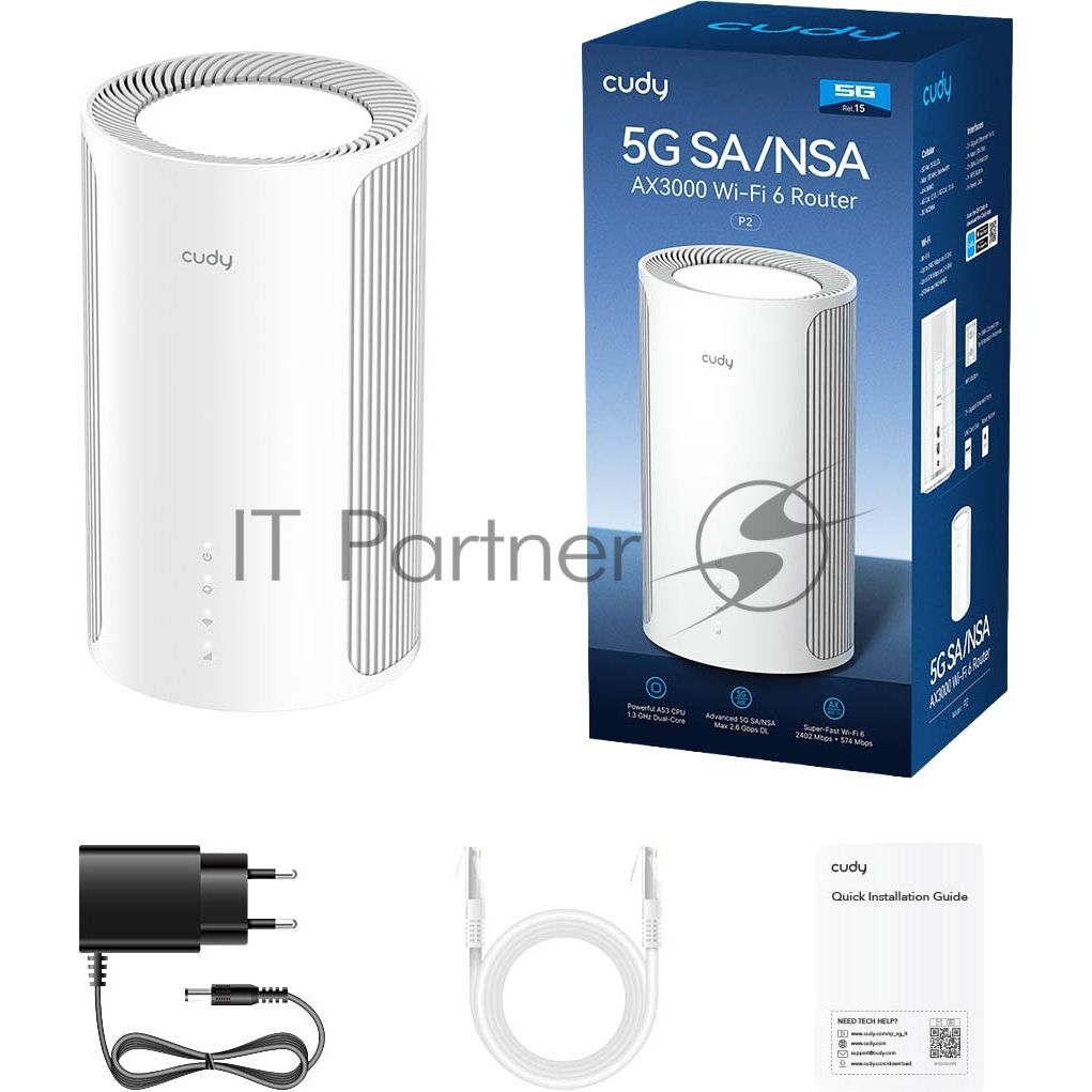 Маршрутизатор CUDY P2 AX3000 Wi-Fi 6 5G Router
