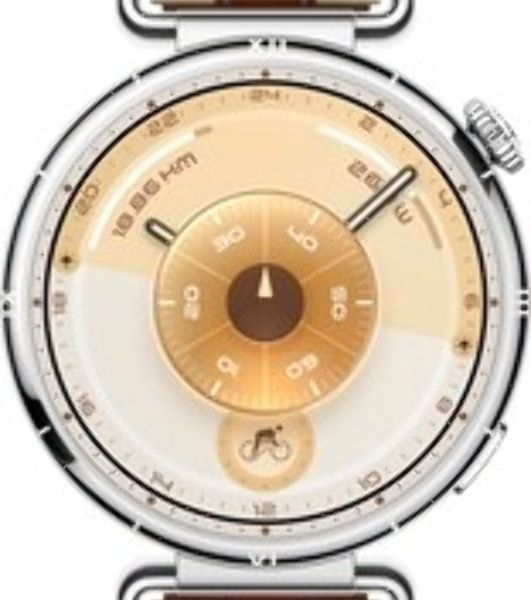 Умные часы HUAWEI Watch GT 6 KSU-B19, 1.32" AMOLED, 4G, Wi‑Fi, Bluetooth, NFC, 5 ATM/IP69, золотой