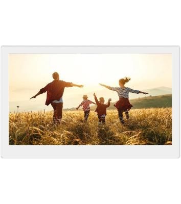 Фоторамка Digma 15.6" PF-1501 IPS 1920x1080 белый пластик ПДУ Видео