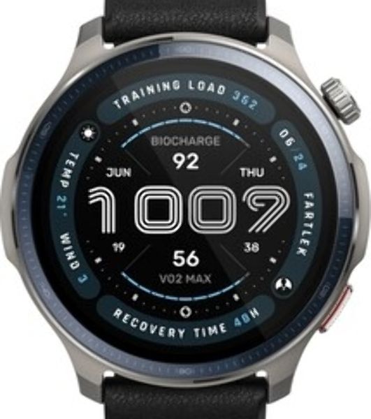 Умные часы Amazfit Balance 2 A2430, 1.5" AMOLED, Wi-Fi, Bluetooth, серый