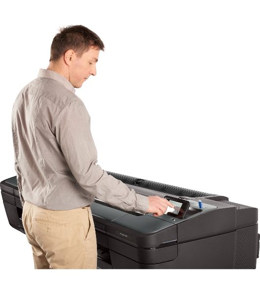 Плоттер HP DesignJet Z9+ PS Printer (44",9 colors, pigment ink, 2400x1200dpi,128 Gb(virtual),500 Gb HDD, GigEth/host USB type-A,stand,single sheet and roll feed,autocutter, PS, 1y warr)