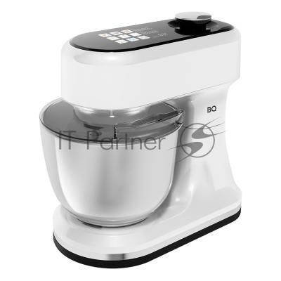 Миксер BQ PM1001 белый, стационарный, 2200 Вт, 5 л, 12 скоростей