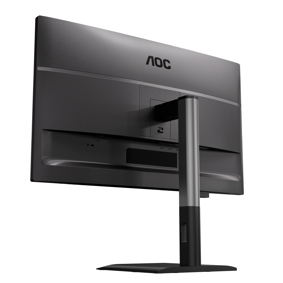 Монитор 27" AOC Q27P4U IPS 2560x1440, 120 Гц, 4 мс, 16:9, 350 кд/м², 2xHDMI 2.0, DP 1.2, USB-C (15 Вт PD), USB Hub (3x USB-A), 3.5 Jack, динамики (2x2 Вт), HDR10, Adaptive-Sync, черный