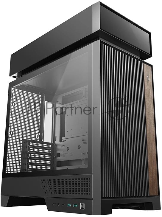 Корпус DeepCool CL660, Midi-Tower, чёрный, 2 x 120 мм