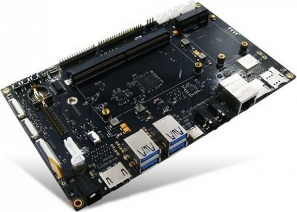 Плата разработки Myir MYD-JX8MQ6-8E2D-130-E i.MX8M, MIMX8MQ6CVAHZAB, 2Gb LPDDR4, 8Gb eMMC