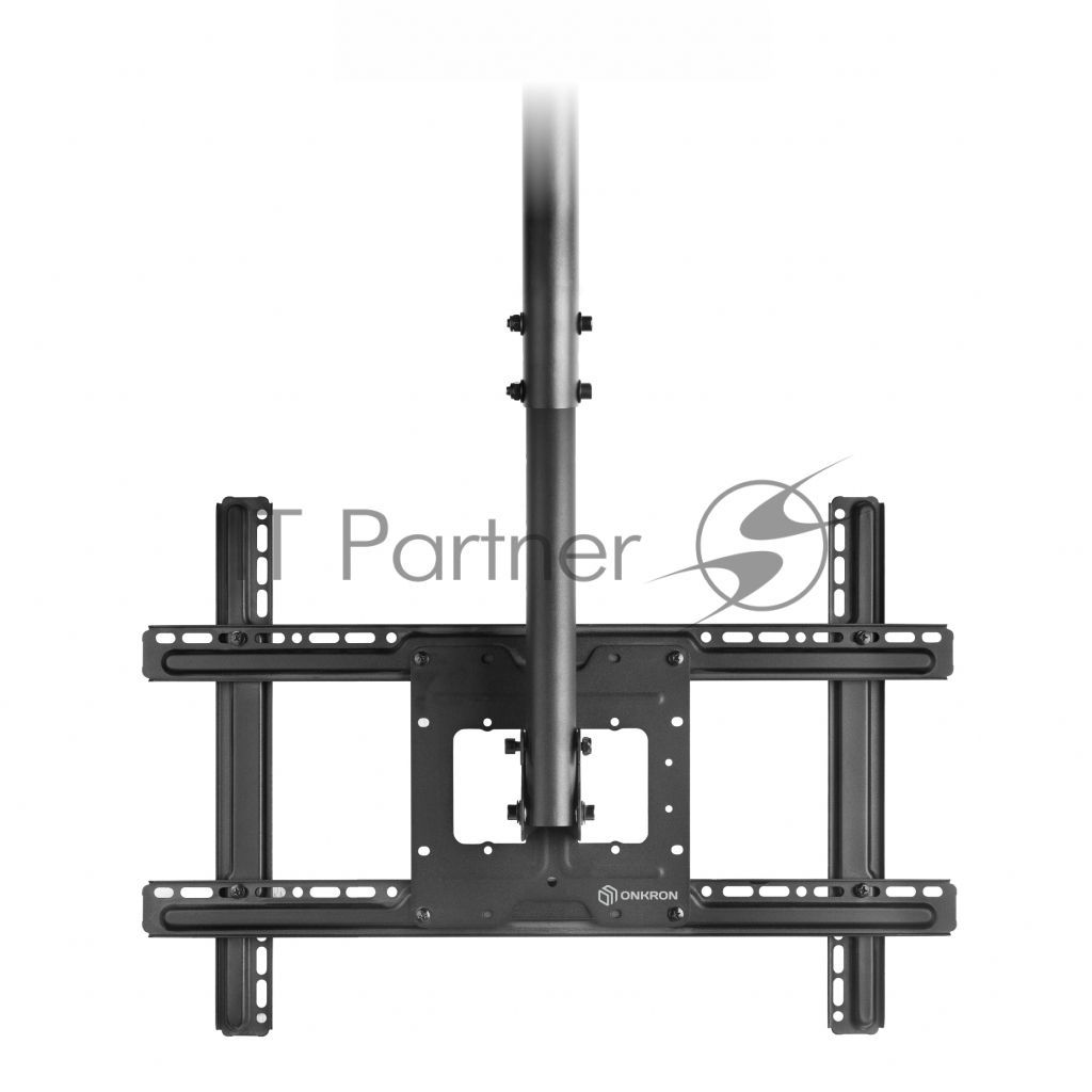 Потолочный кронштейн ONKRON N1L для телевизора 32"-80" потолочный телескопический, черный