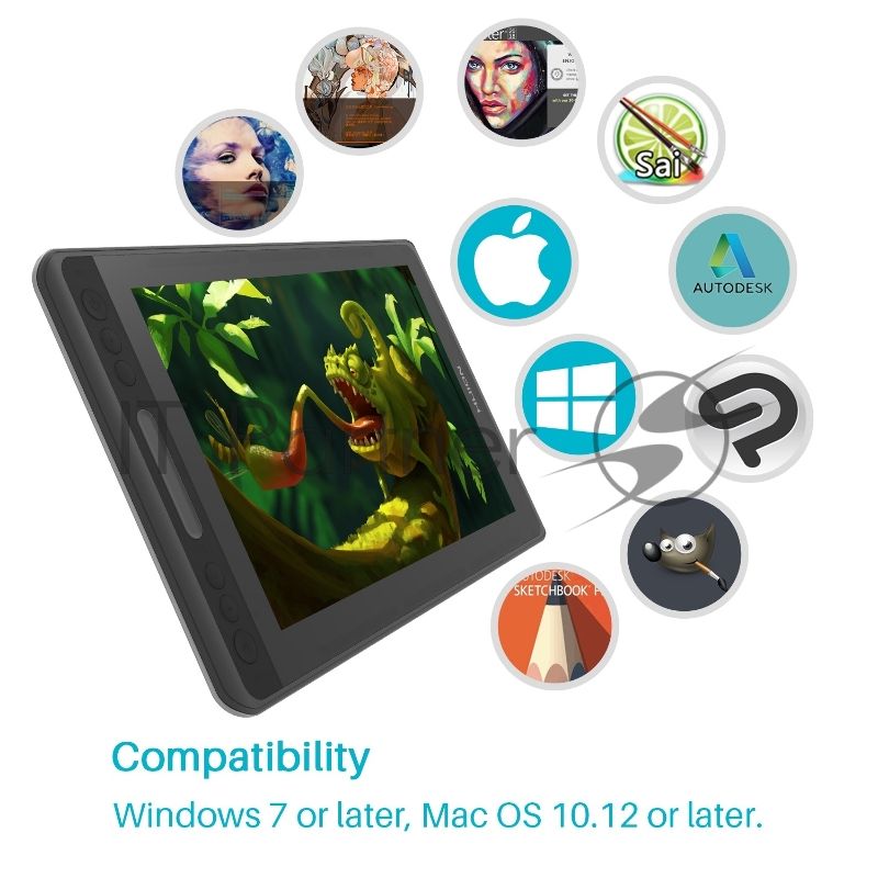 Графический планшет Сенсорный монитор Huion KAMVAS Pro 12