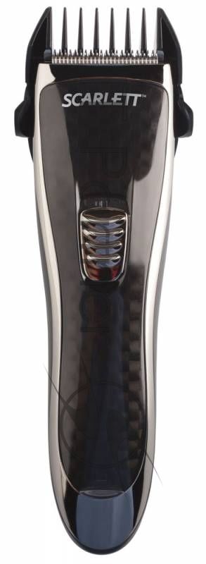 Машинка для стрижки  Scarlett SC-HC63054 черный 3Вт (насадок в компл:2шт)