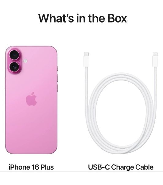 Смартфон Apple iPhone 16, 8/128Gb, розовый