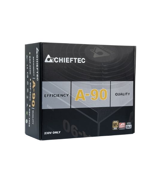 Блок питания Chieftec GDP-750C RTL, 750Вт, 140мм, модульный, черный