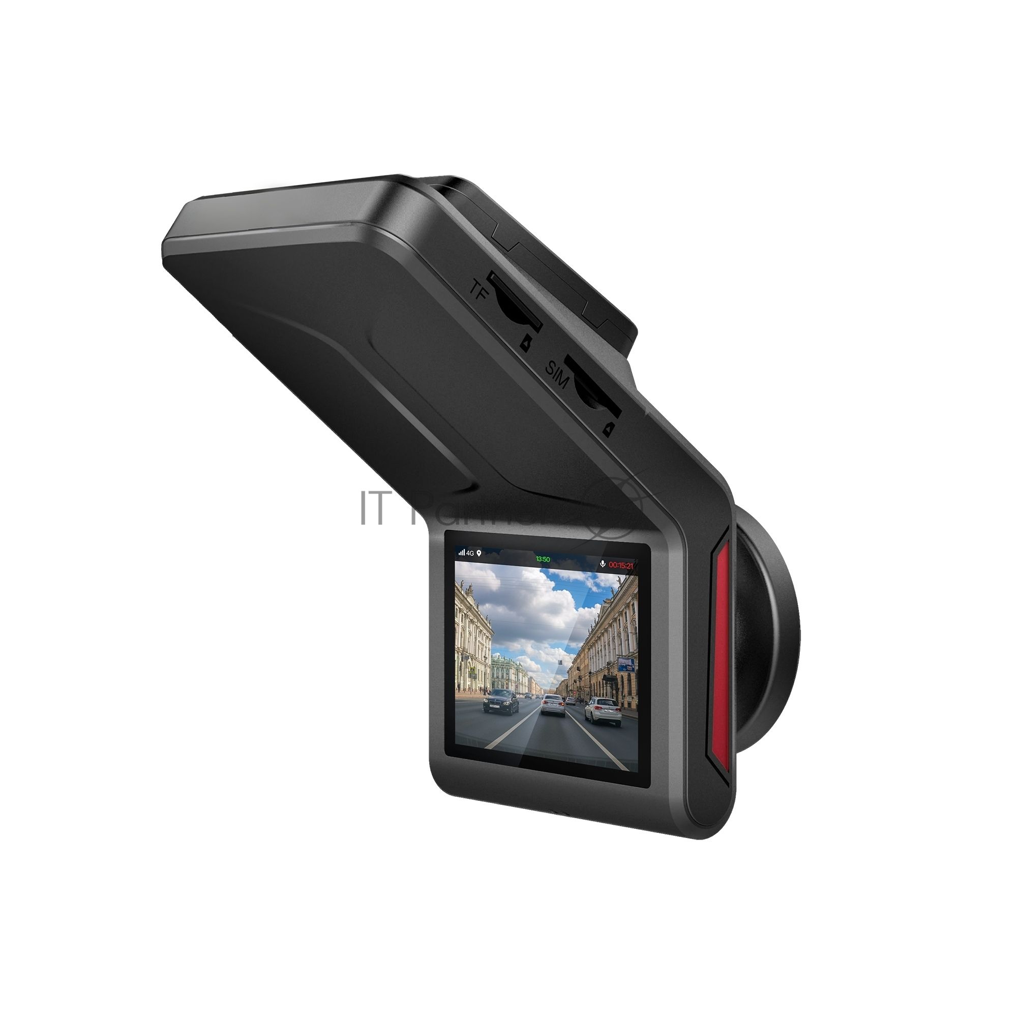 Видеорегистратор TrendVision Online Cloud 4G, 1920x1080, 2", с камерой заднего вида, GPS, Wi-Fi, Bluetooth, G-сенсор, датчик движения