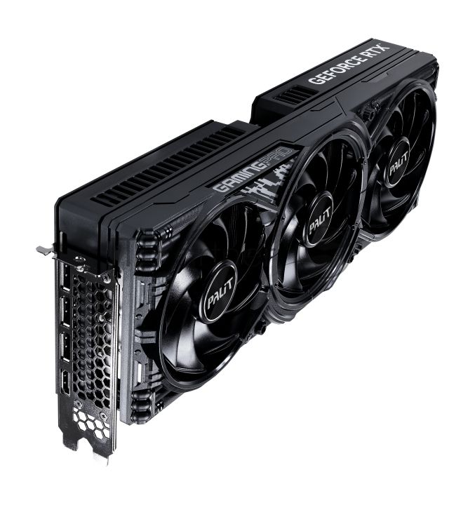 Видеокарта Palit GeForce RTX 5080 GamingPro V1, 16 GB GDDR7, 256 bit, 3xDisplayPort, HDMI, GPU 2617 MHz