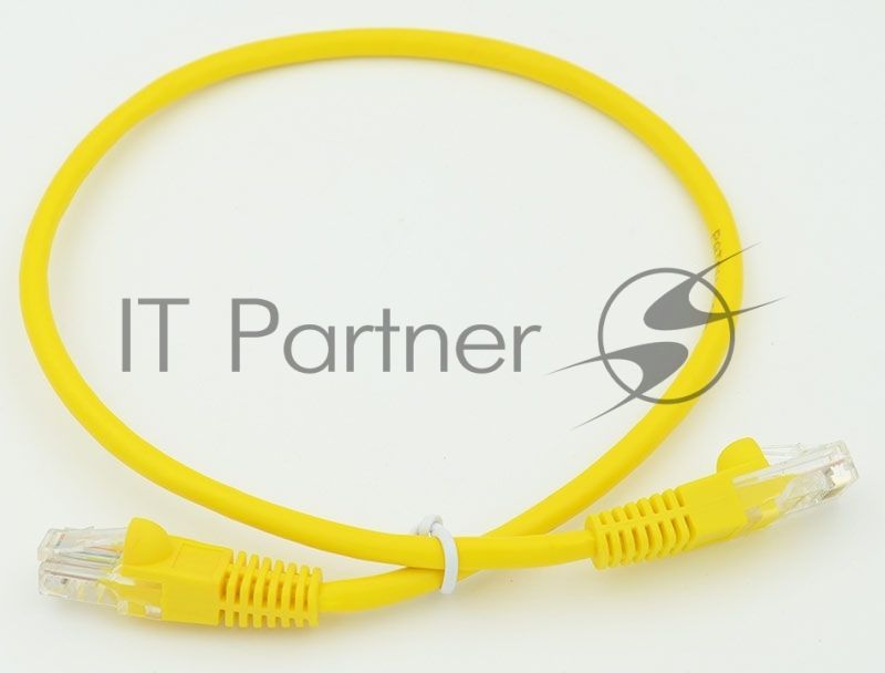Патч-корд 5E Behpex 0.5m Yellow