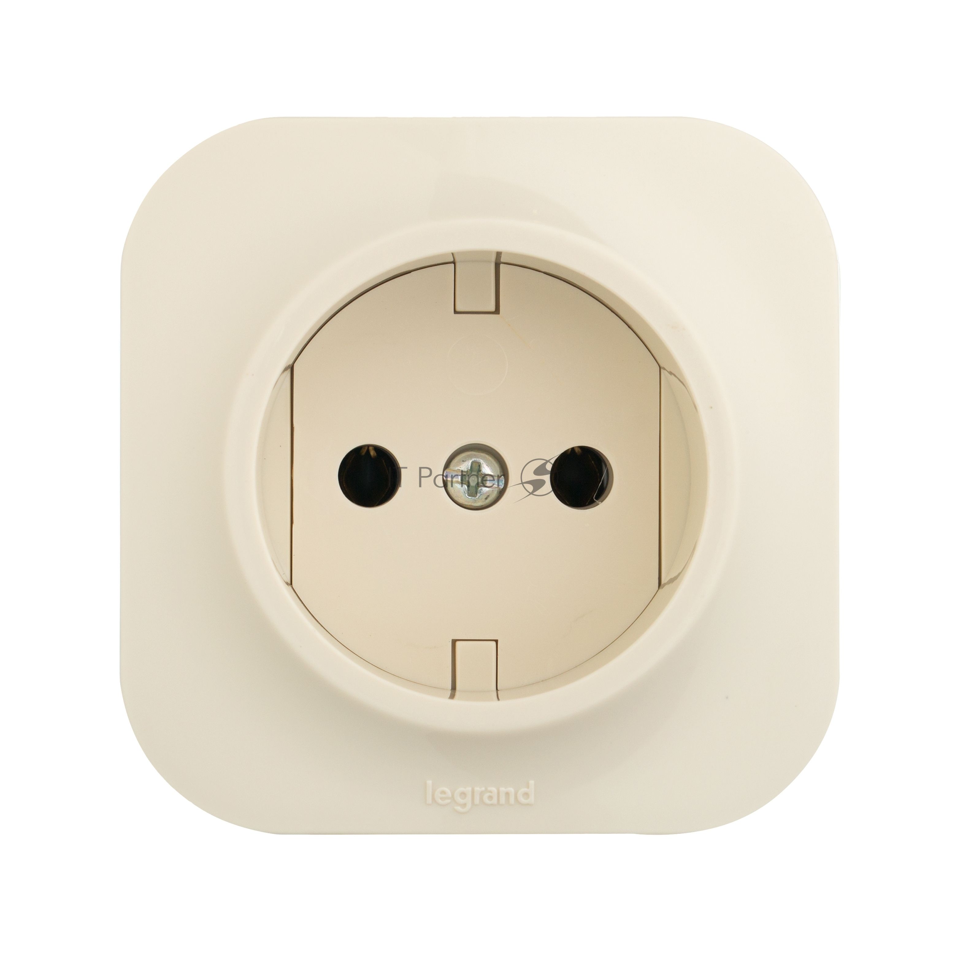 Розетка без заземления без шторок (Слоновая кость) Legrand 782240