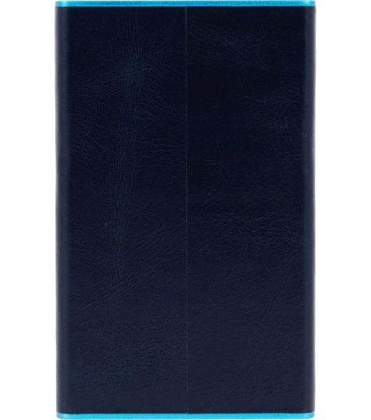 Чехол для кредитных карт Piquadro Blue Square PP4825B2BLR/BLU2, натур.кожа, темно-синий
