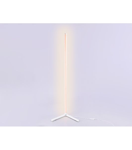 Светильник Ambrella light FL8020 WH белый LED 15W RGB D32*1250 (ПДУ РАДИО 2.4G)