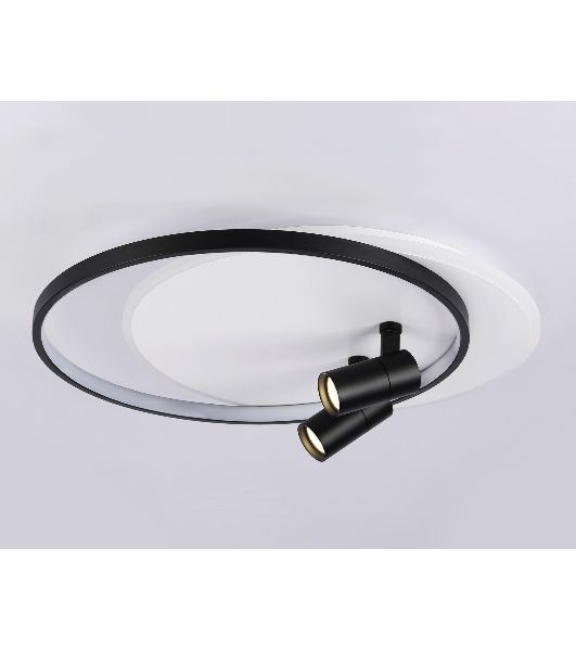 Светильник Ambrella light FL51392/1+2 WH/BK белый/черный 3000K-6400K 65W 560*480*120 (ПДУ РАДИО 2.4G)