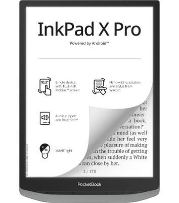 Электронная книга PocketBook Inc Pad X Pro Mist серый (PB1040D-M-WW)