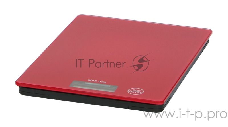 Кухонные весы Willmark WKS-511D (5кг., 385г, 203*153мм, цвета в ассортименте) (Красный)