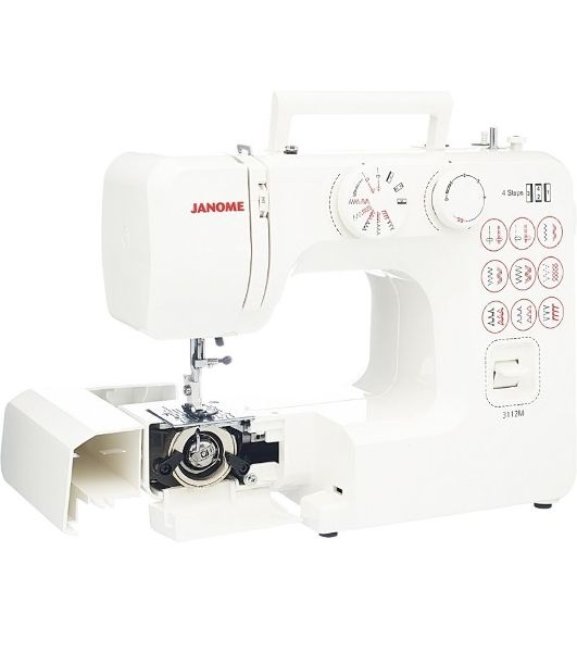 Швейная машина Janome 3112M 15 операций, петля полуавтомат ,верт.челнок