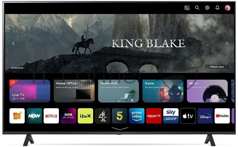 Телевизор LG 65" 65UR78006LK черный LED 4K UHD 50Hz WebOS