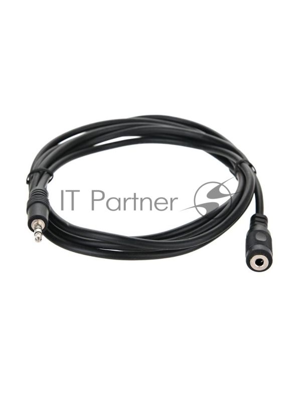 Кабель удлинительный Telecom 3.5 Jack (M) - 3.5 Jack (F), стерео, аудио, 2м