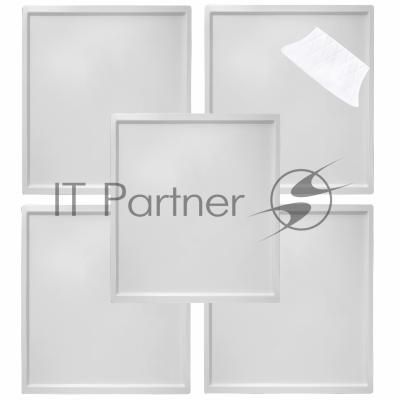 Поддон для пастилы Pullman PL-010203-5 белый 5шт+лопатка универс. прямоугольный р-р 327х288х6,6мм