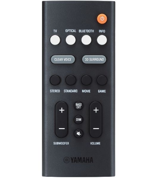 Саундбар Yamaha SR-B20A 2.0 60Вт+60Вт черный