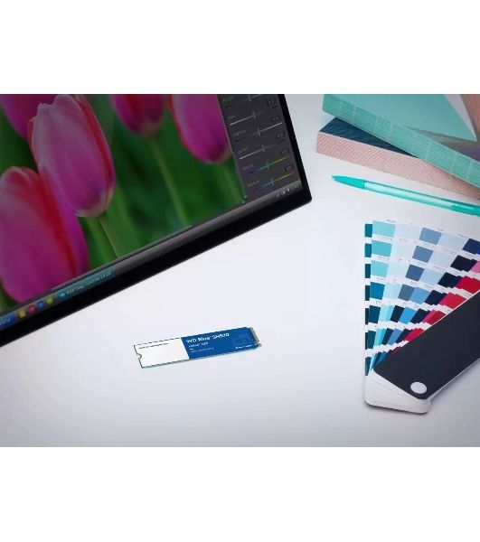 Накопитель SSD Western Digital WD Blue SN570 WDS100T3B0C 1ТБ M2.2280 NVMe PCIe Gen3 8Gb/s