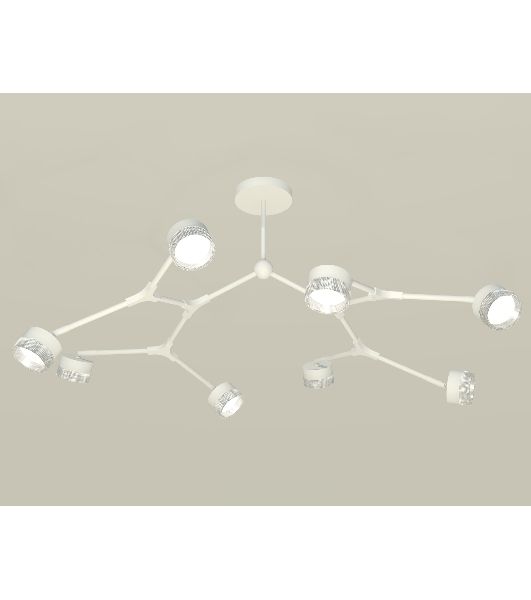 Светильник Ambrella light XB9059201/8 SWH/CL белый песок/прозрачный GX53 (C9059, N8480)