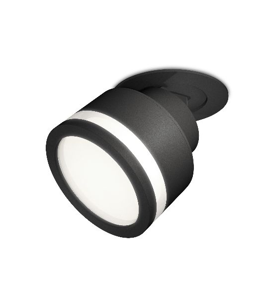 Светильник Ambrella Light XM8102522 SBK/FR черный песок/белый матовый GX53 (A2242, A2106, C8102, N8415)