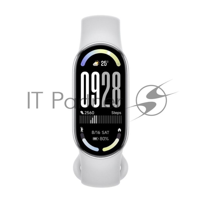 Фитнес-браслет Xiaomi Smart Band 10, 1.72" AMOLED, Bluetooth, IP68, серебристый