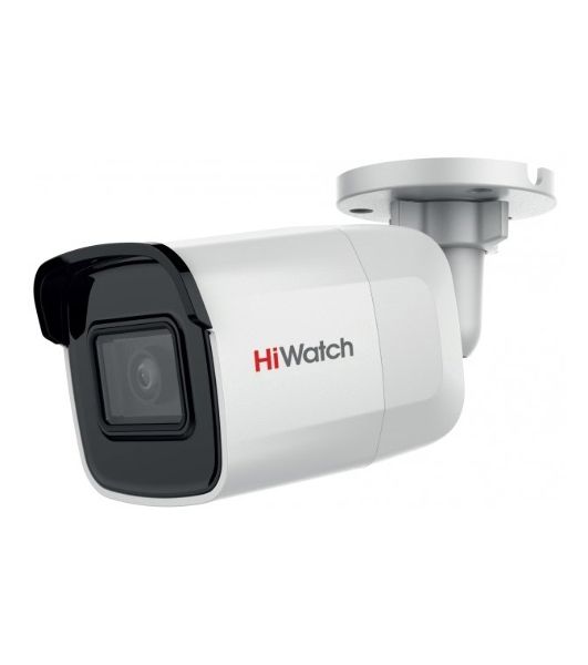 6Мп IP-камера HiWatch DS-I650M(C) (2.8mm) с EXIR-подсветкой до 30м и встроенным микрофоном IP Камера, цилиндрическая