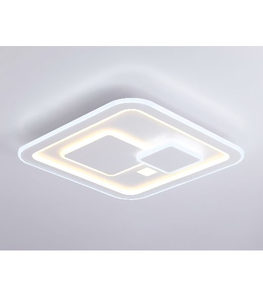 Светильник Ambrella light FA7712 WH белый 3000K-6400K 99W 480*480*60 (ПДУ РАДИО 2.4G)