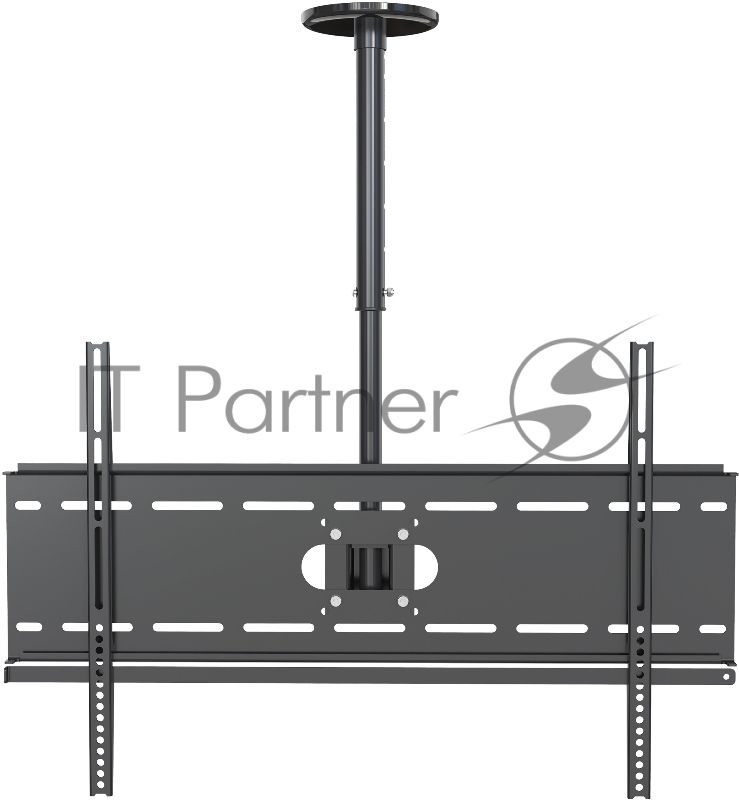 Кронштейн для телевизора Cactus CS-CP04-R черный 37"-70" макс.81.6кг потолочный поворот и наклон