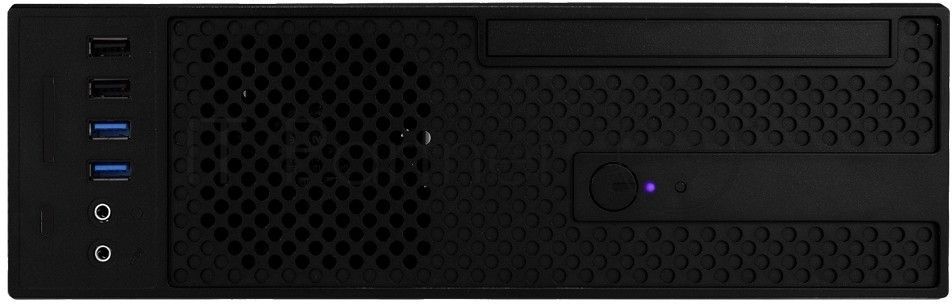 Компьютерный корпус Slim Desktop INWIN CJ708BL IP-S265AU7-2 80plus Bronze, U3*2+U2*2+A(HD)+TYPE 3.1C + FAN 80*15мм + intrusion switch INWIN Slim Case