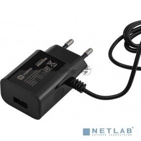 Сетевое зарядное устройство Harper WCH-5118 черный 1xUSB 2.1A + кабель USB Type-C