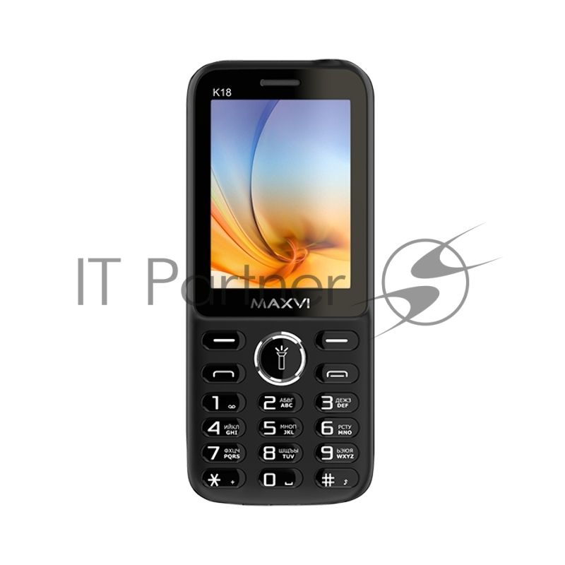 Мобильный телефон Maxvi K18 черный