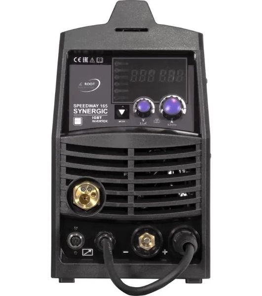 Сварочный полуавтомат Aurora SPEEDWAY 165 SYNERGIC инвертор TIG/МIG/МAG/MMA/FCAW, 6.2 кВт