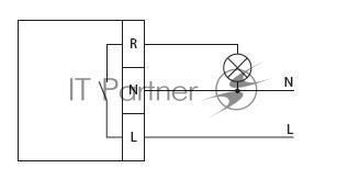 Фотореле AWZ-30 30А 13 IP65 встроенный фотодатчик монтаж на поверх. F&F EA01.001.004