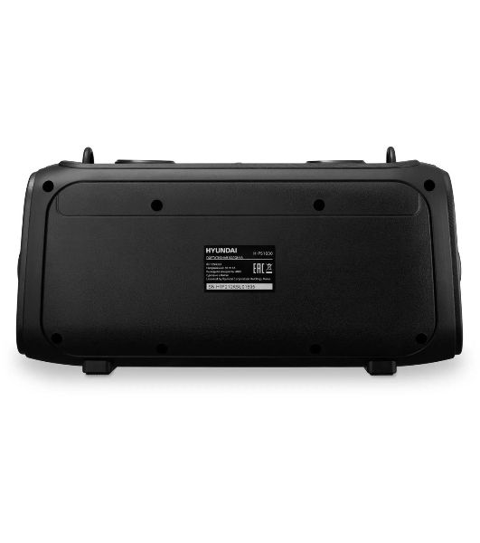 Колонка портативная Hyundai H-PS1030 черный/черный 40 Вт 2.0 BT 10м 3600mAh