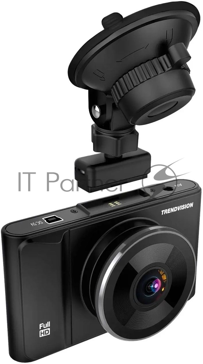 Видеорегистратор TrendVision VICTORY DUAL черный 2Mpix 1080x1920 1080p 170гр. GPS GP6248