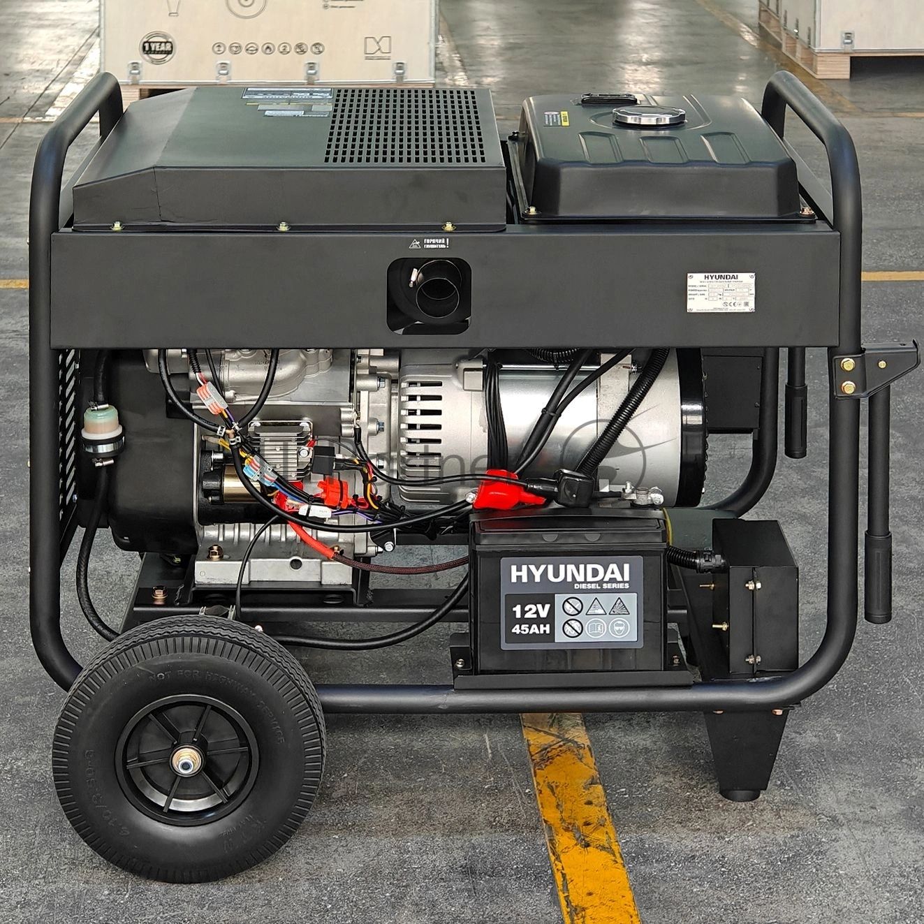 Генератор Hyundai DHY 16000LE 13кВт
